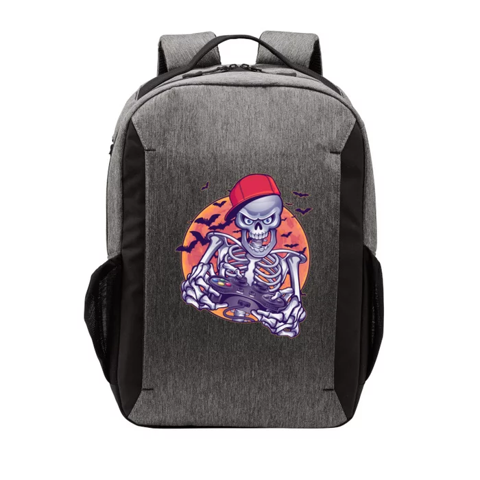 Halloween Video Gamer Skeleton Vector Backpack