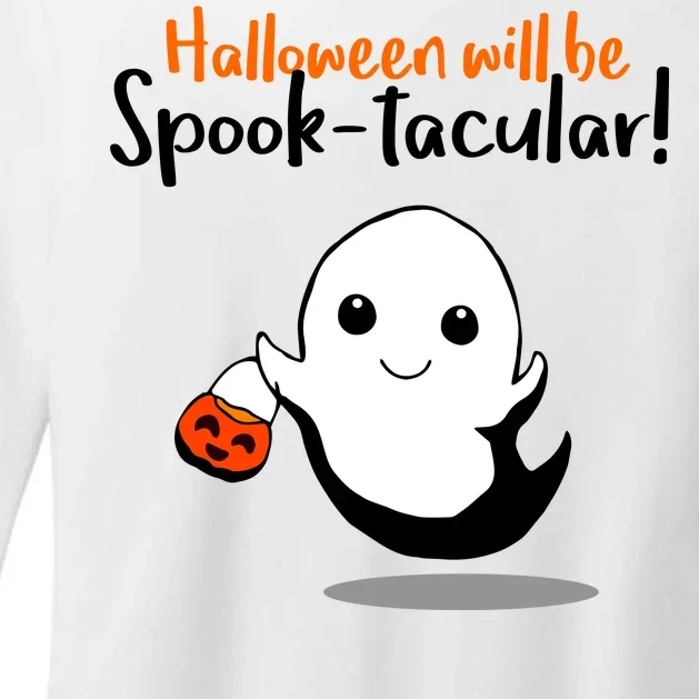 Halloween Will Be Spook-Tacular Womens CVC Long Sleeve Shirt