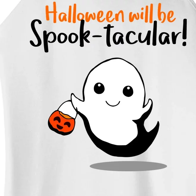 Halloween Will Be Spook-Tacular Women’s Perfect Tri Rocker Tank