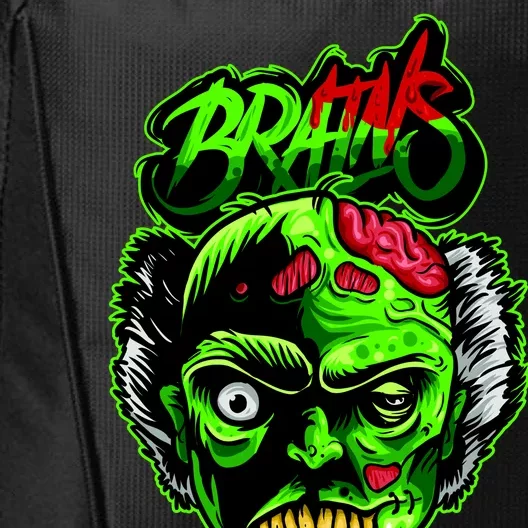 Halloween Zombie Brains City Backpack