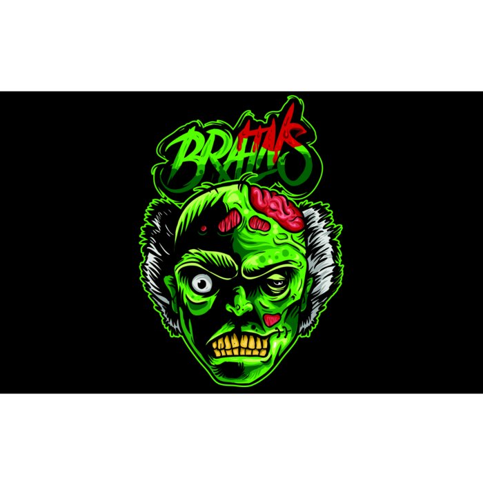 Halloween Zombie Brains Bumper Sticker