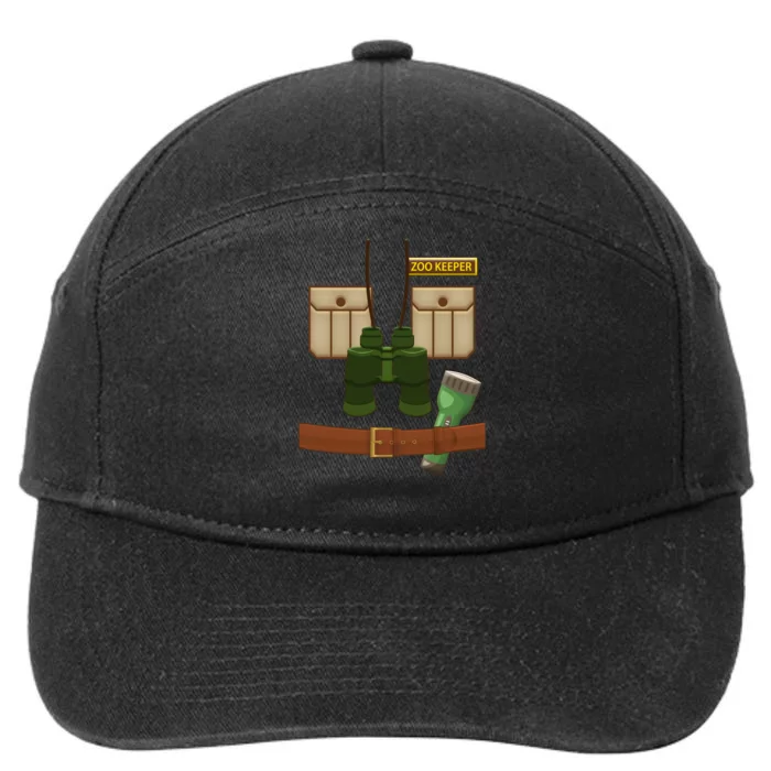 Halloween Zookeeper Costume 7-Panel Snapback Hat