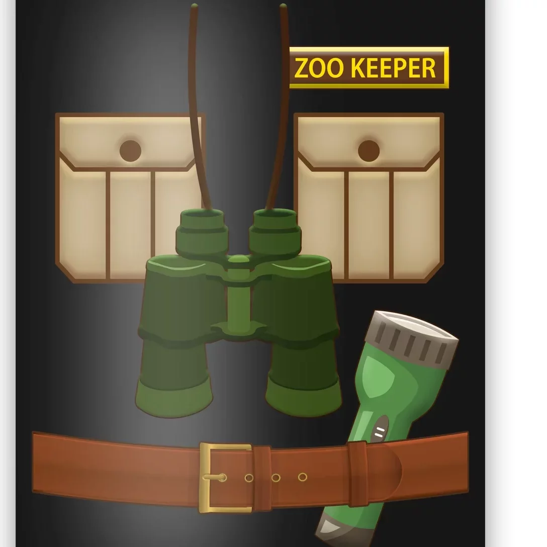 Halloween Zookeeper Costume Poster