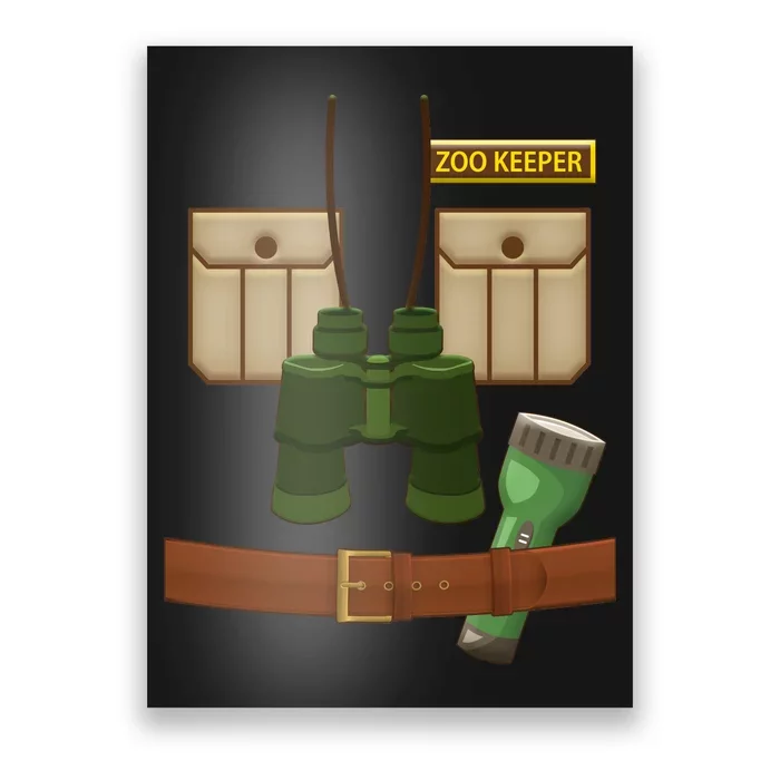 Halloween Zookeeper Costume Poster