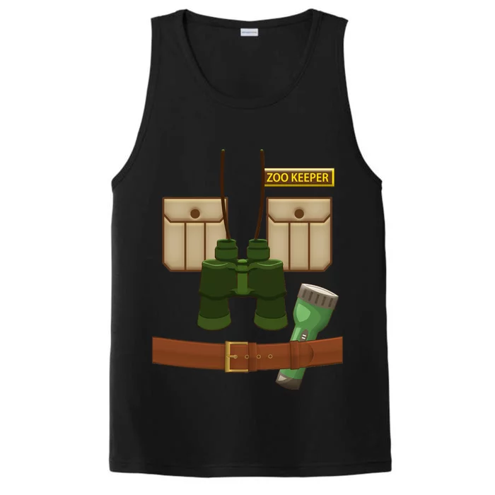 Halloween Zookeeper Costume Performance Tank