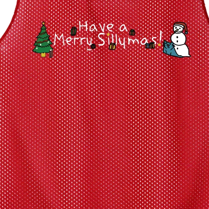 Have A Merry Sillymas Mesh Reversible Basketball Jersey Tank