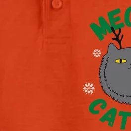 Have A Meowy Catmas Gift Dry Zone Grid Performance Polo