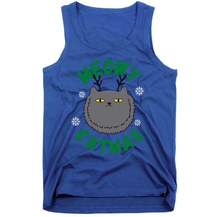 Have A Meowy Catmas Gift Tank Top