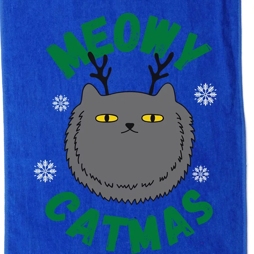 Have A Meowy Catmas Gift Platinum Collection Golf Towel