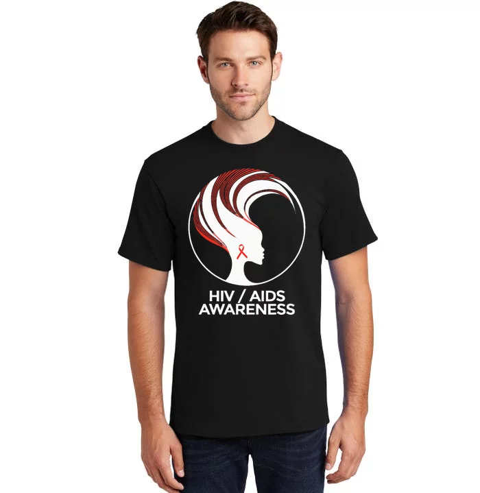 HIV Awareness Month AIDS Tall T-Shirt