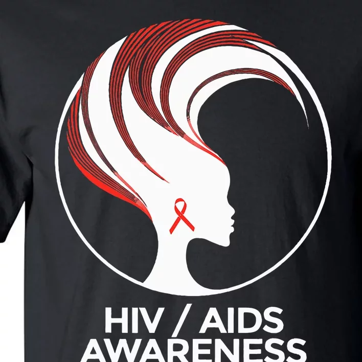 HIV Awareness Month AIDS Tall T-Shirt