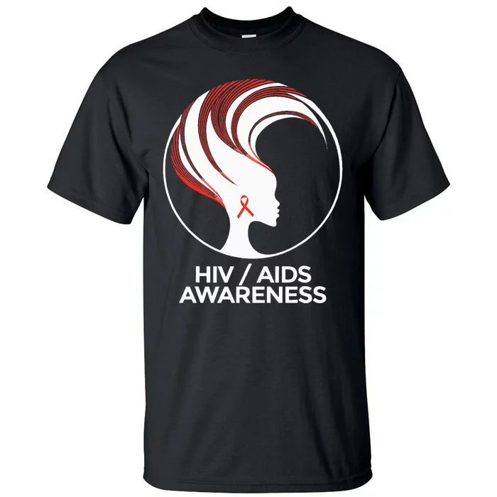 HIV Awareness Month AIDS Tall T-Shirt