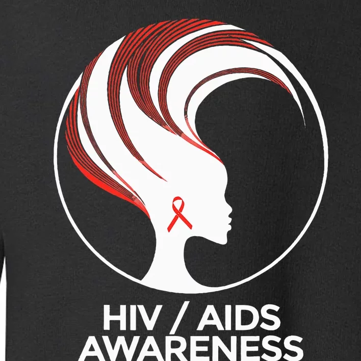 HIV Awareness Month AIDS Toddler Sweatshirt