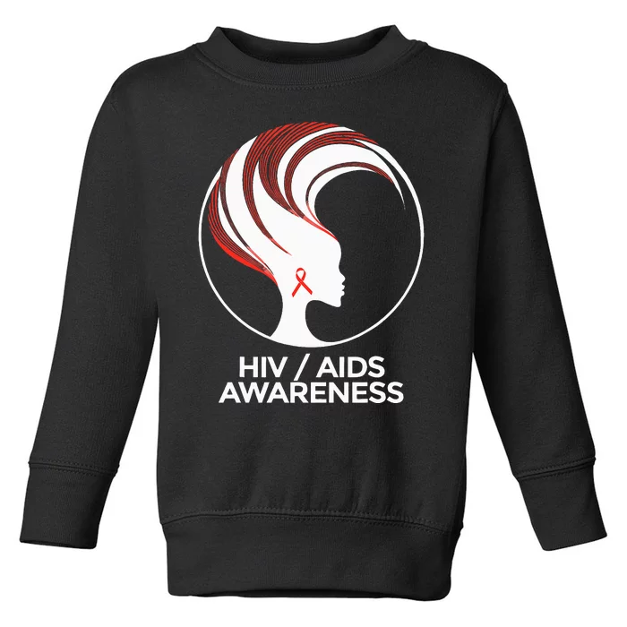 HIV Awareness Month AIDS Toddler Sweatshirt