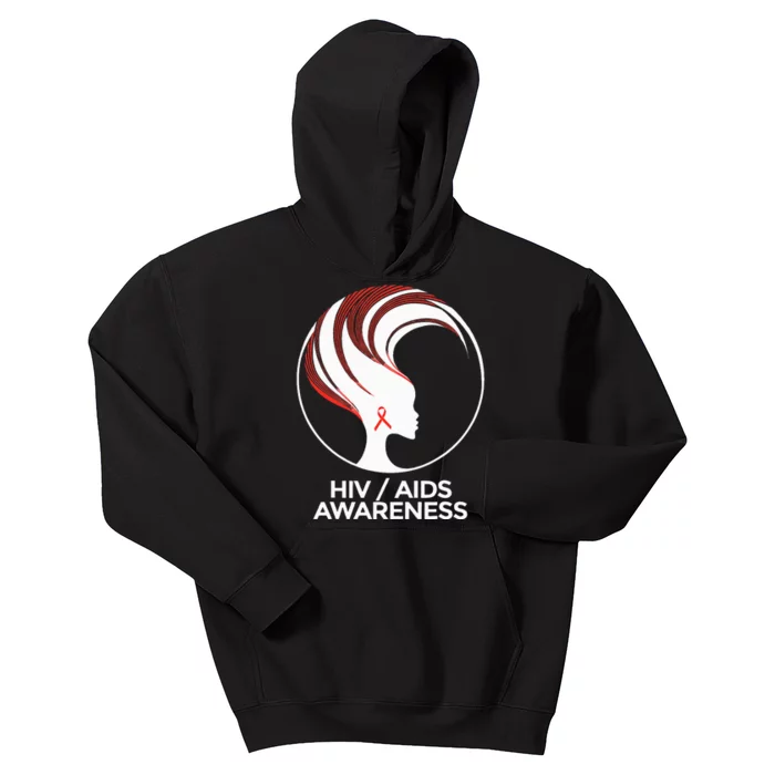 HIV Awareness Month AIDS Kids Hoodie