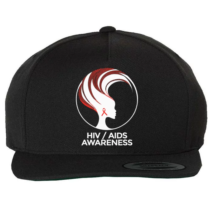 HIV Awareness Month AIDS Wool Snapback Cap