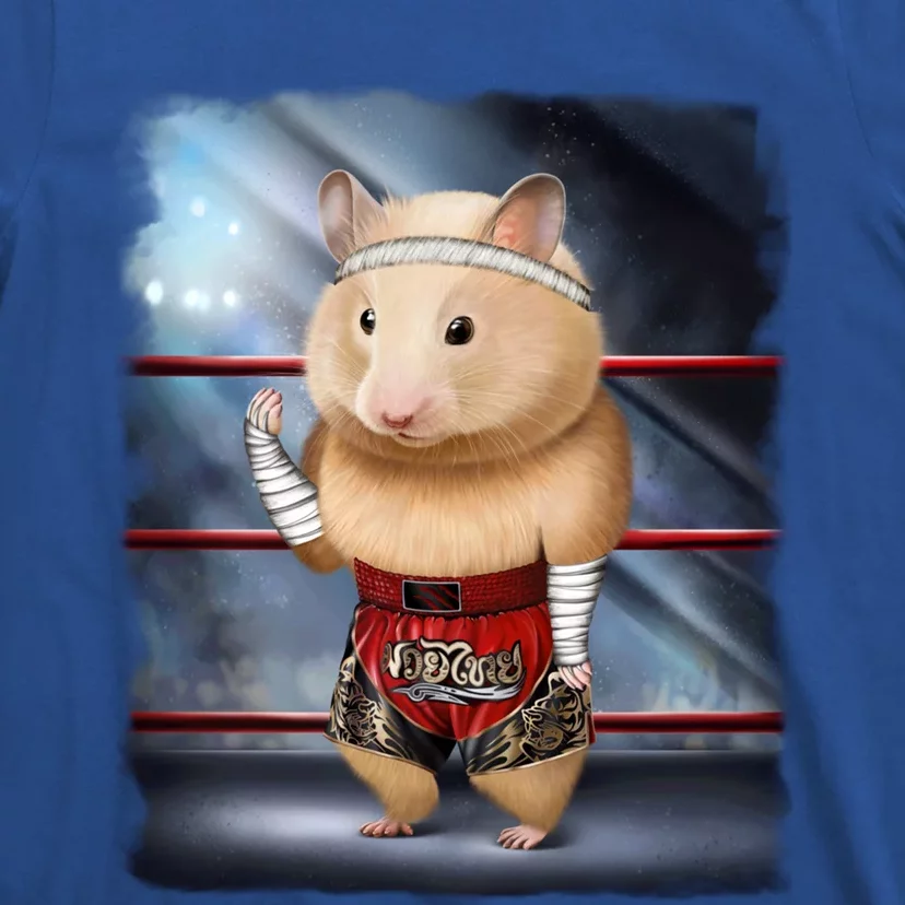 Hamster As Muay Thai Kick Boxing Champion Gift T-Shirt