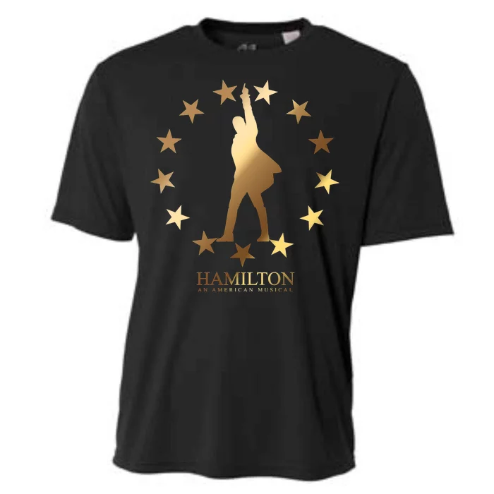 Hamilton An American Musical Golden Stars Cooling Performance Crew T-Shirt