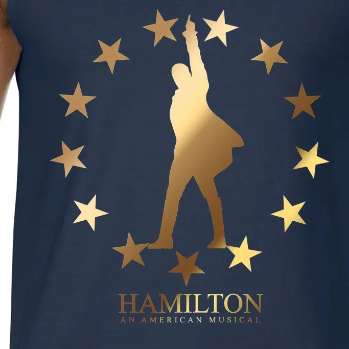 Hamilton An American Musical Golden Stars Comfort Colors® Tank Top