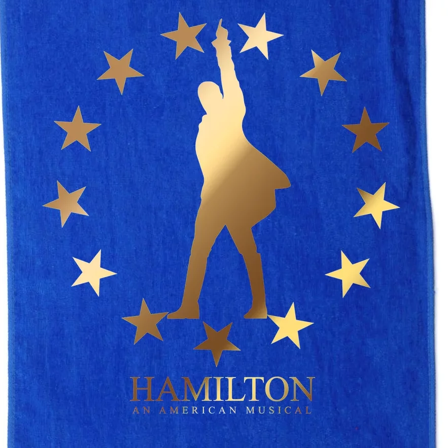 Hamilton An American Musical Golden Stars Platinum Collection Golf Towel