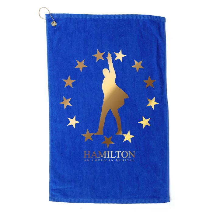 Hamilton An American Musical Golden Stars Platinum Collection Golf Towel