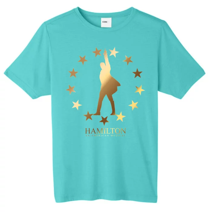 Hamilton An American Musical Golden Stars ChromaSoft Performance T-Shirt