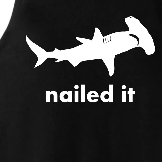 Hammerhead Nailed It Funny Ladies Tri-Blend Wicking Tank