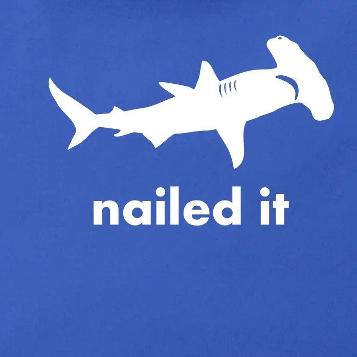 Hammerhead Nailed It Funny Zip Tote Bag