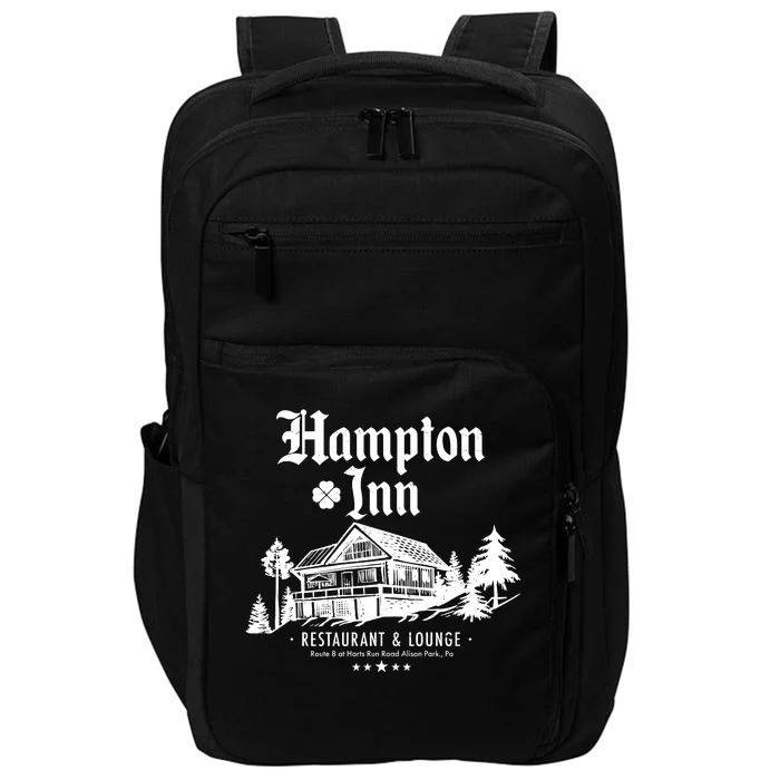 Hampton Inn Restaurant And Lounge Hotel Lodge Impact Tech Backpack