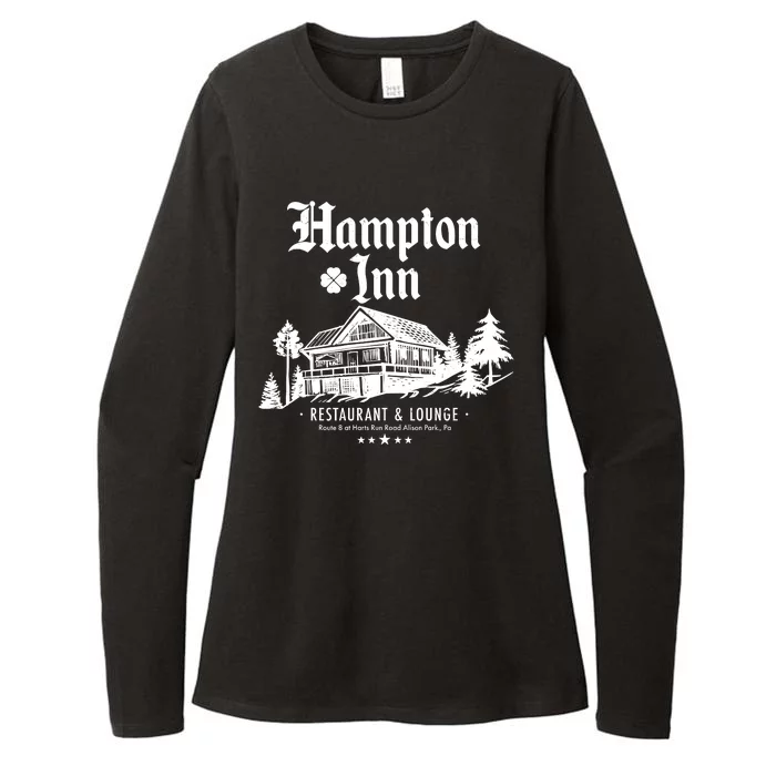 Hampton Inn Restaurant And Lounge Hotel Lodge Womens CVC Long Sleeve Shirt