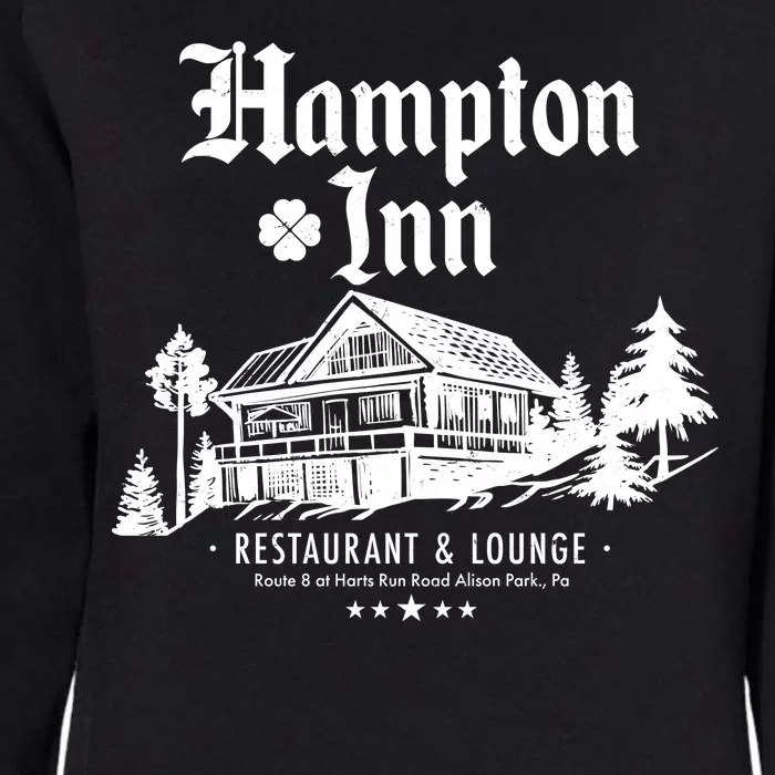 Hampton Inn Restaurant And Lounge Hotel Lodge Womens California Wash Sweatshirt