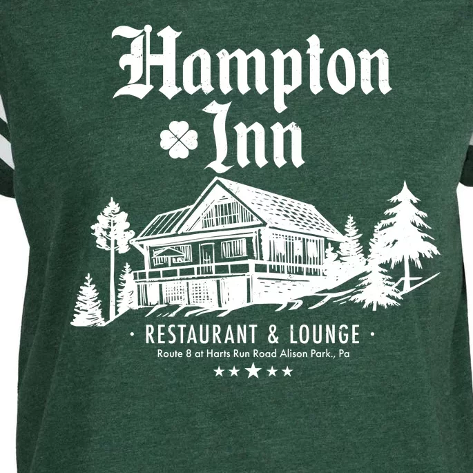 Hampton Inn Restaurant And Lounge Hotel Lodge Enza Ladies Jersey Football T-Shirt