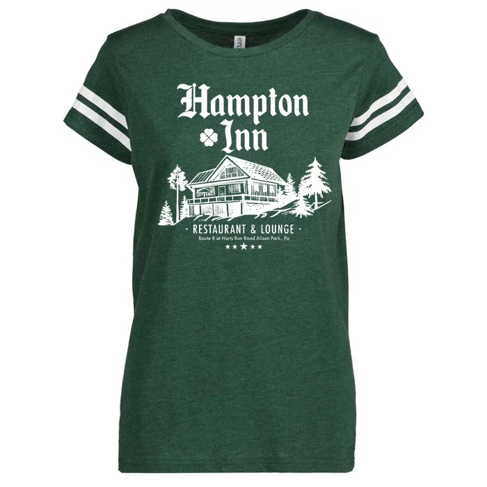 Hampton Inn Restaurant And Lounge Hotel Lodge Enza Ladies Jersey Football T-Shirt