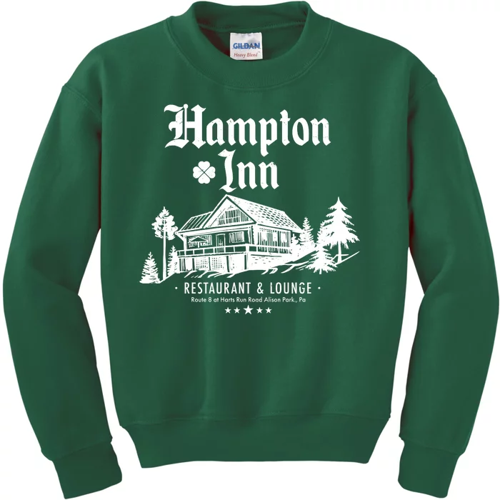 Hampton Inn Restaurant And Lounge Hotel Lodge Kids Sweatshirt