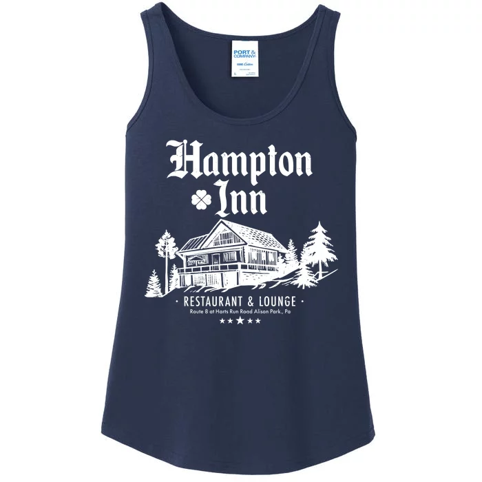 Hampton Inn Restaurant And Lounge Hotel Lodge Ladies Essential Tank