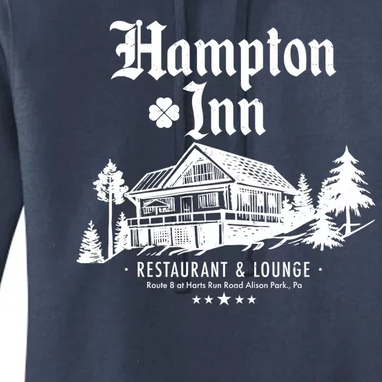 Hampton Inn Restaurant And Lounge Hotel Lodge Women's Pullover Hoodie