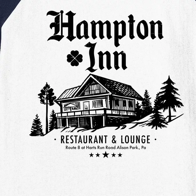 Hampton Inn Restaurant And Lounge Hotel Lodge Baseball Sleeve Shirt