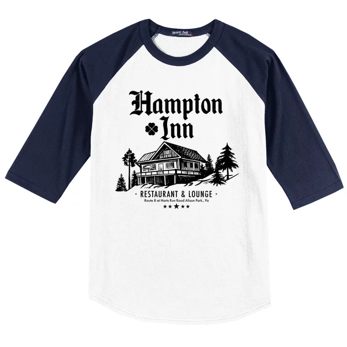 Hampton Inn Restaurant And Lounge Hotel Lodge Baseball Sleeve Shirt