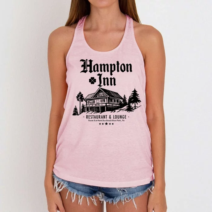 Hampton Inn Restaurant And Lounge Hotel Lodge Women's Knotted Racerback Tank