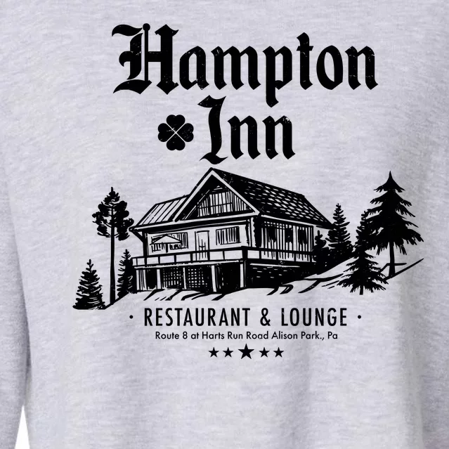 Hampton Inn Restaurant And Lounge Hotel Lodge Cropped Pullover Crew