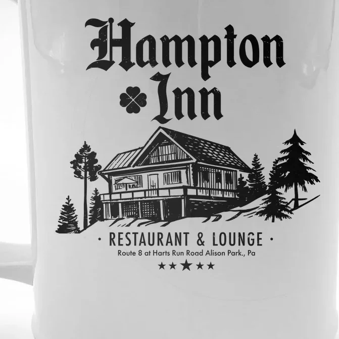 Hampton Inn Restaurant And Lounge Hotel Lodge Front & Back Beer Stein