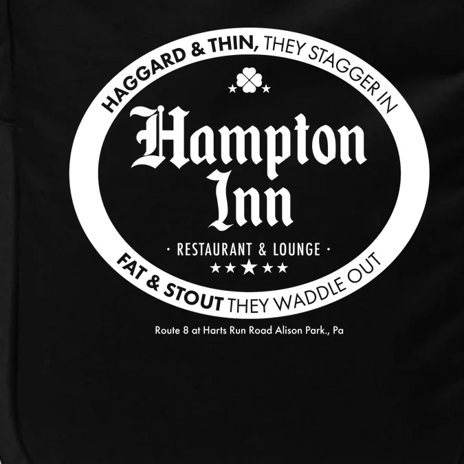 Hampton Inn Restaurant And Lounge Logo Impact Tech Backpack