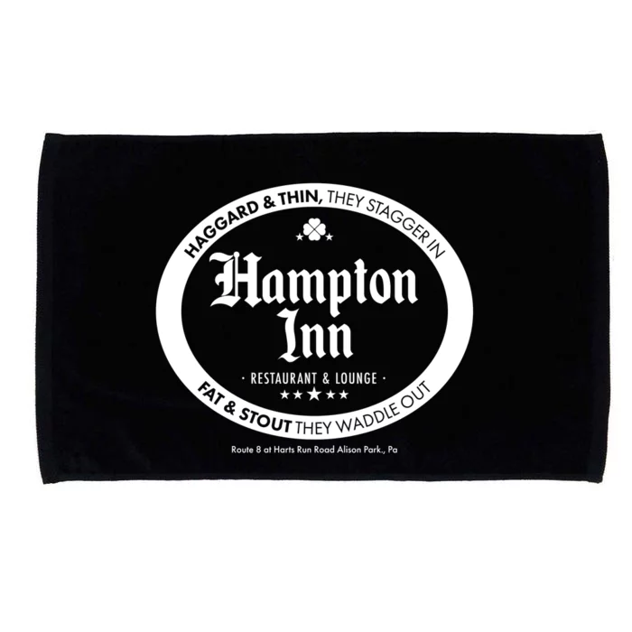 Hampton Inn Restaurant And Lounge Logo Microfiber Hand Towel