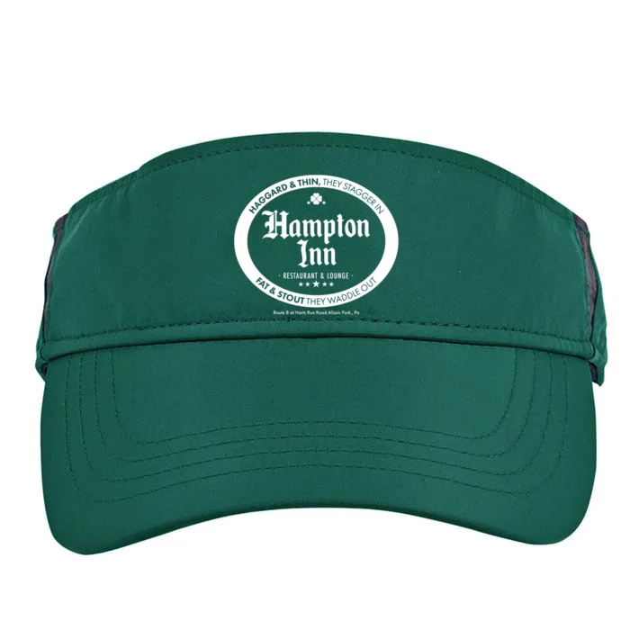 Hampton Inn Restaurant And Lounge Logo Adult Drive Performance Visor