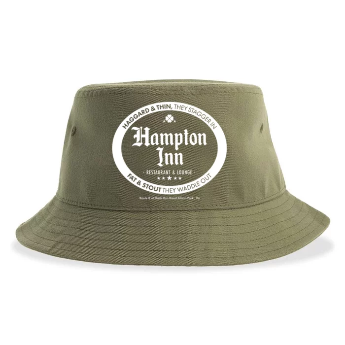 Hampton Inn Restaurant And Lounge Logo Sustainable Bucket Hat