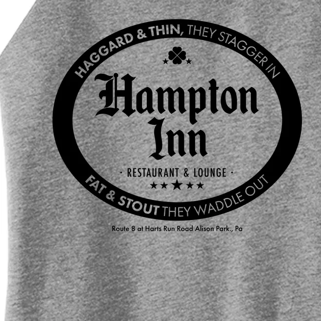 Hampton Inn Restaurant And Lounge Logo Women’s Perfect Tri Rocker Tank