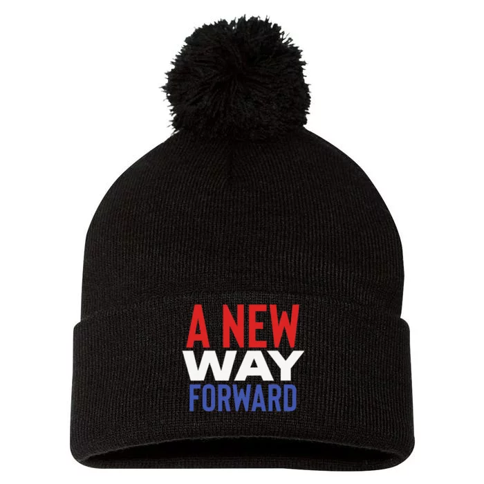 Harris A New Way Forward Pom Pom 12in Knit Beanie