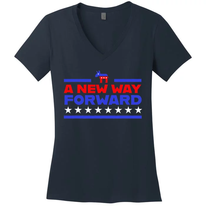 Harris A New Way Forward Women's V-Neck T-Shirt