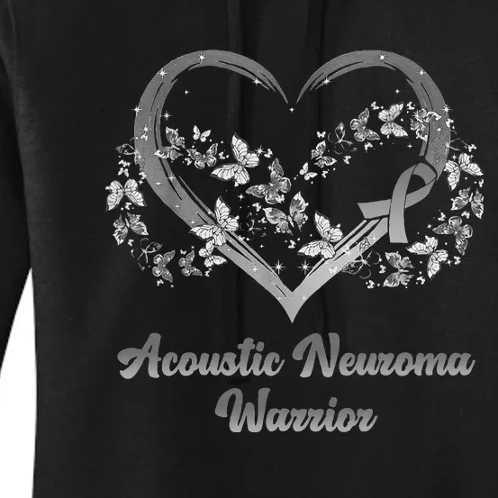 Heart Acoustic Neuroma Warrior Gifts Women's Pullover Hoodie