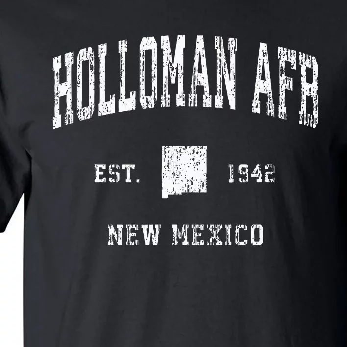 Holloman Afb New Mexico Nm Vintage Athletic Sports Design Tall T-Shirt